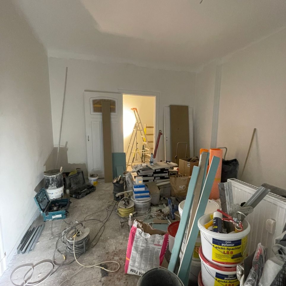Wohnzimmer noch im Ausbau