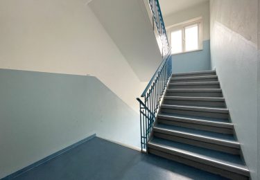 Gepflegtes Treppenhaus