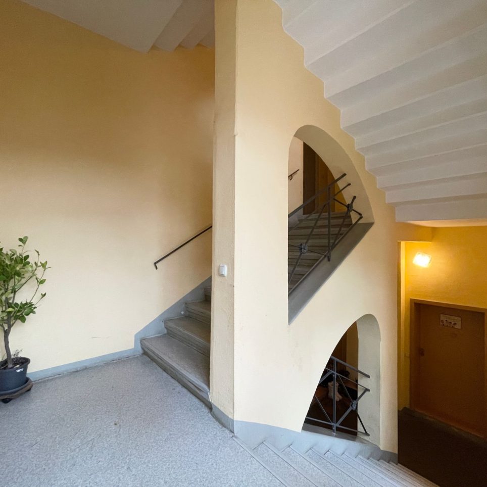 Gepflegtes Treppenhaus