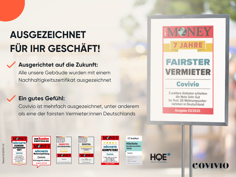 Ausgezeichnet für Sie