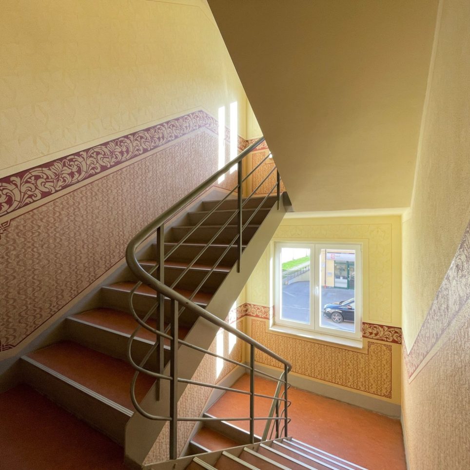 Gepflegtes Treppenhaus