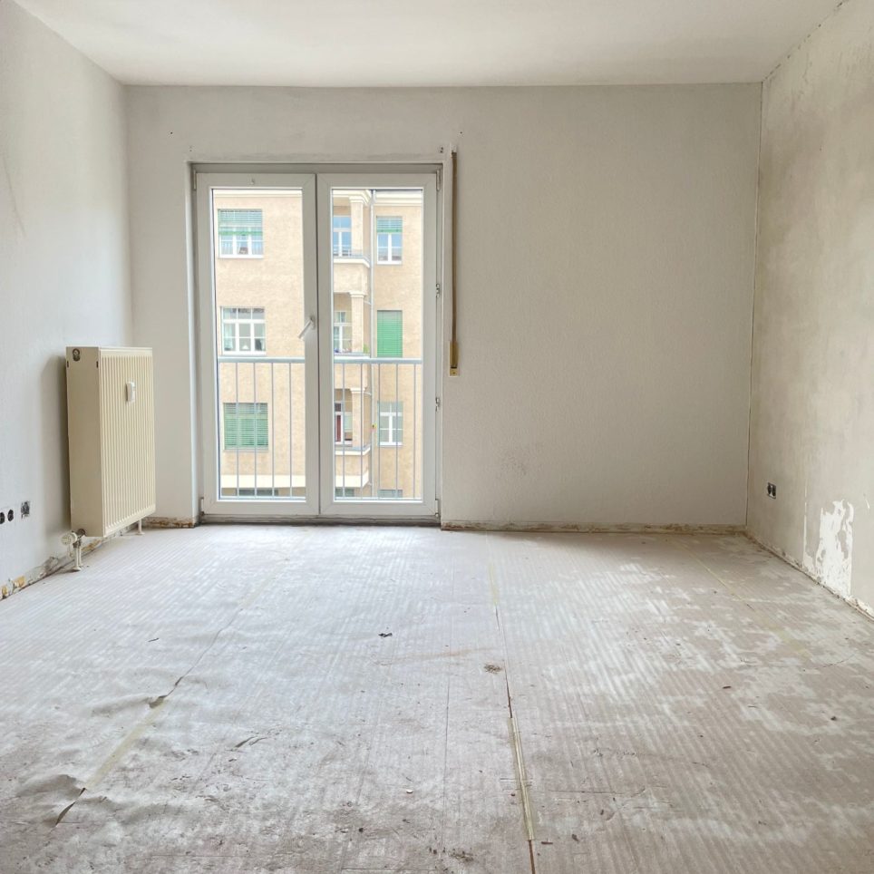 Wohnung in Sanierung