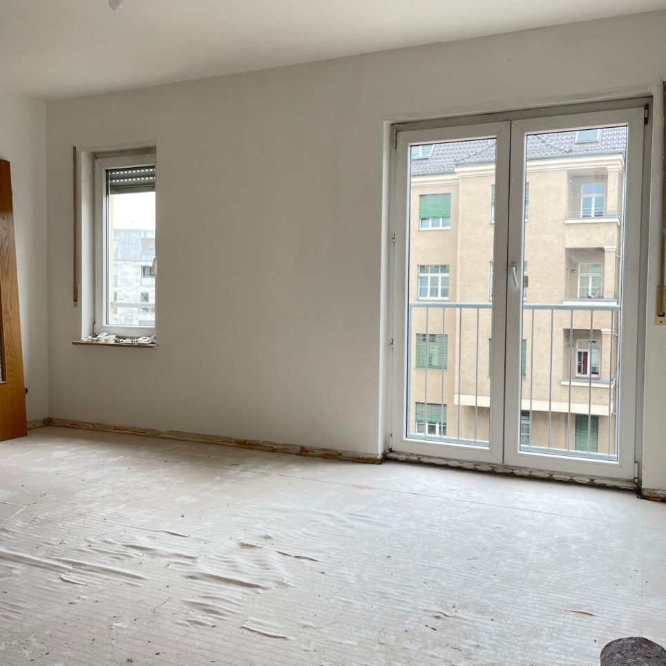 Wohnung in Sanierung