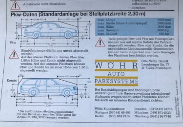 Maße Duplexparker