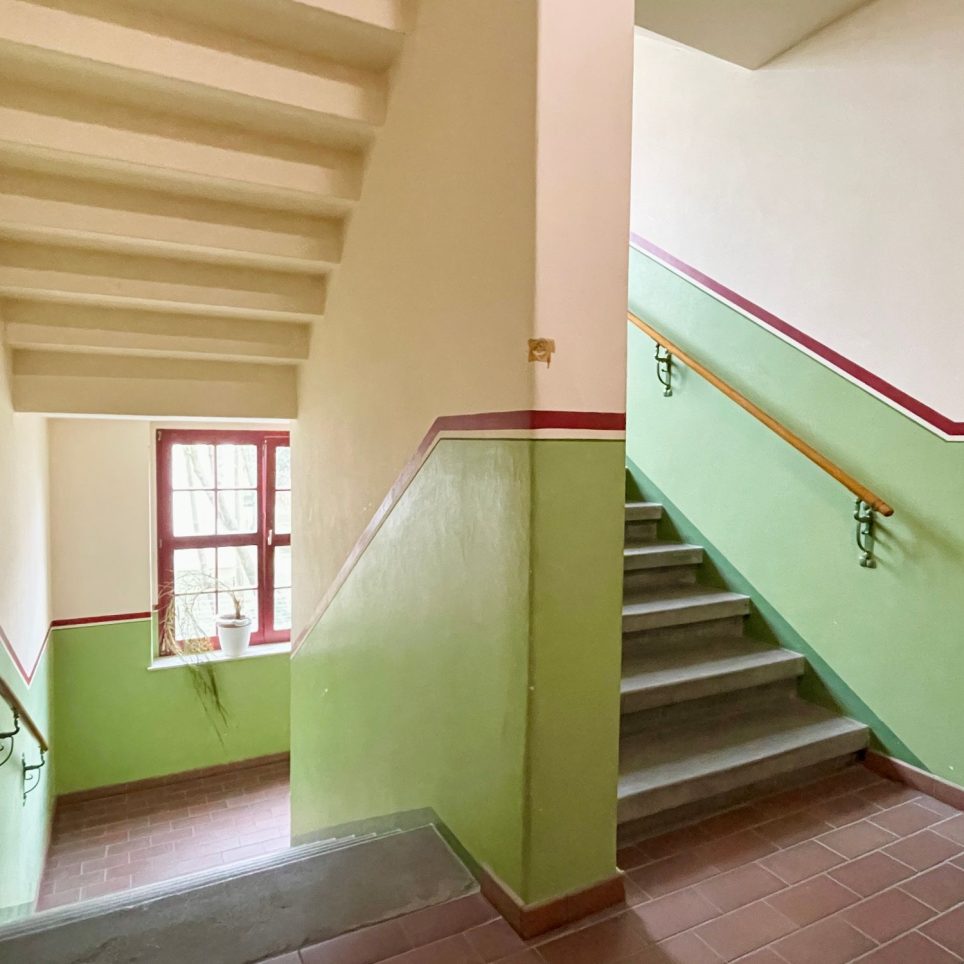 Gepflegtes Treppenhaus