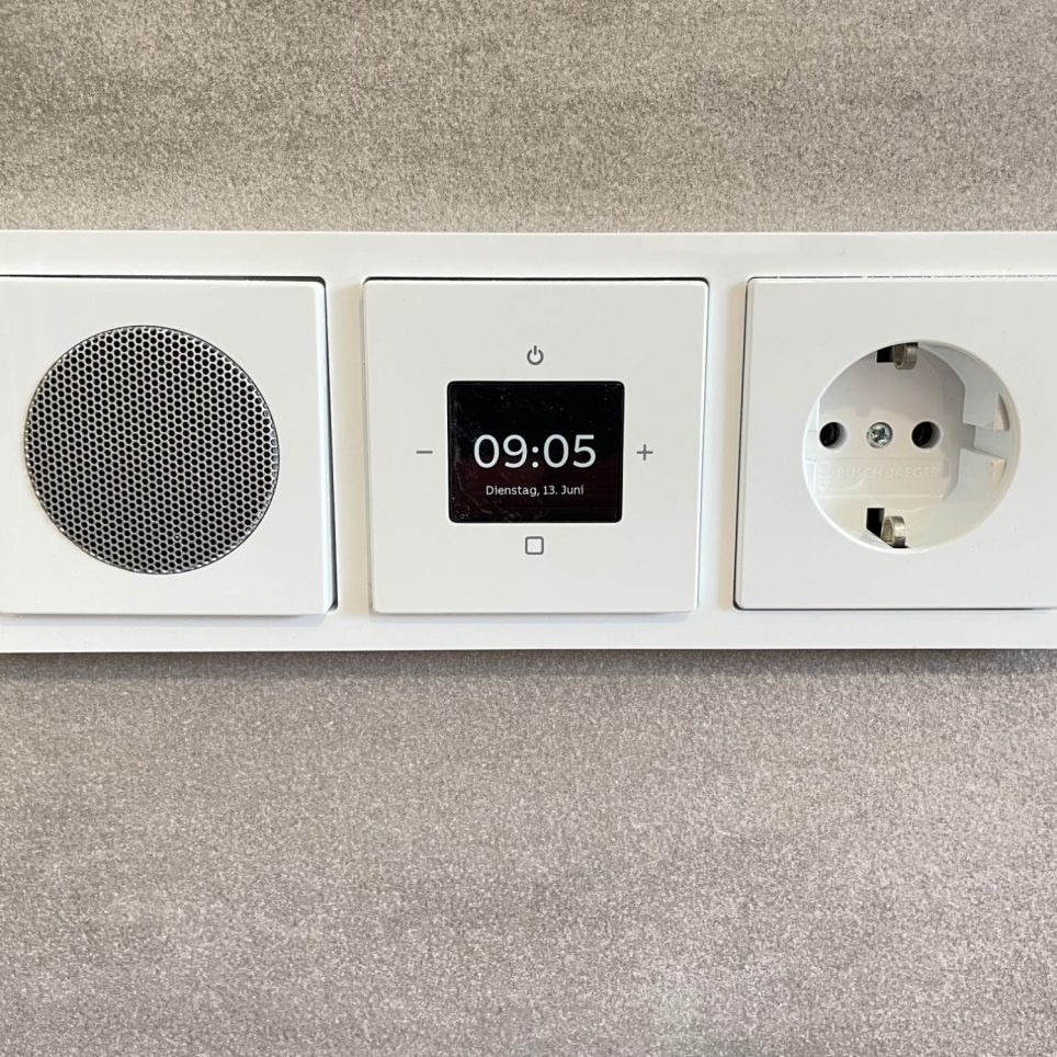 Beispiel Einbauradio Bad