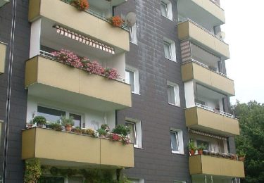 Wohnung Rückansicht