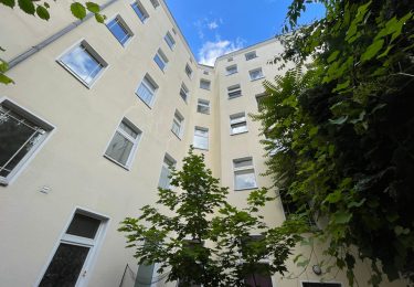 hofseitige Hausansicht