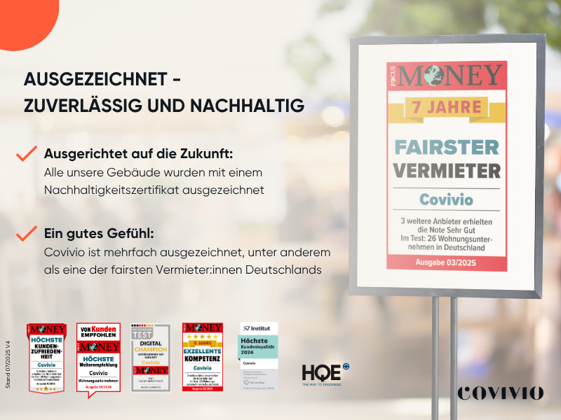 Ausgezeichnet für Sie!