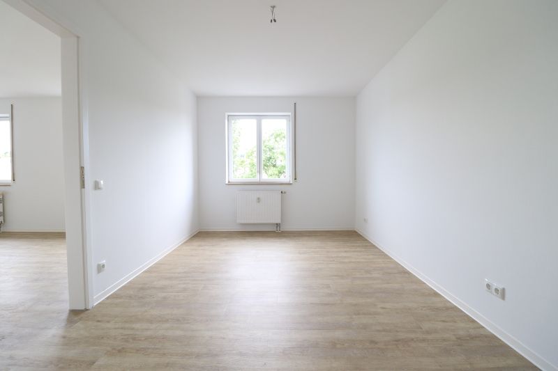 Schlafzimmer vom Wohnzimmer abgehend