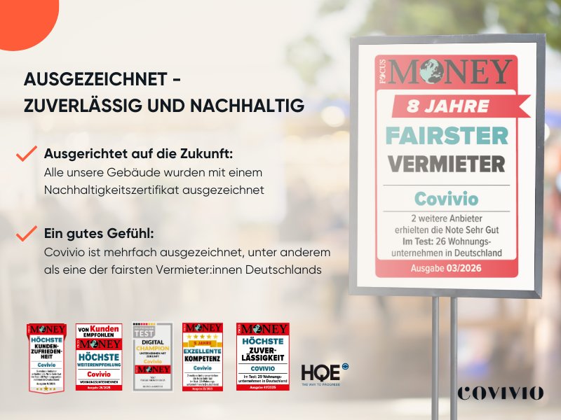 Ausgezeichnet. Für Sie!