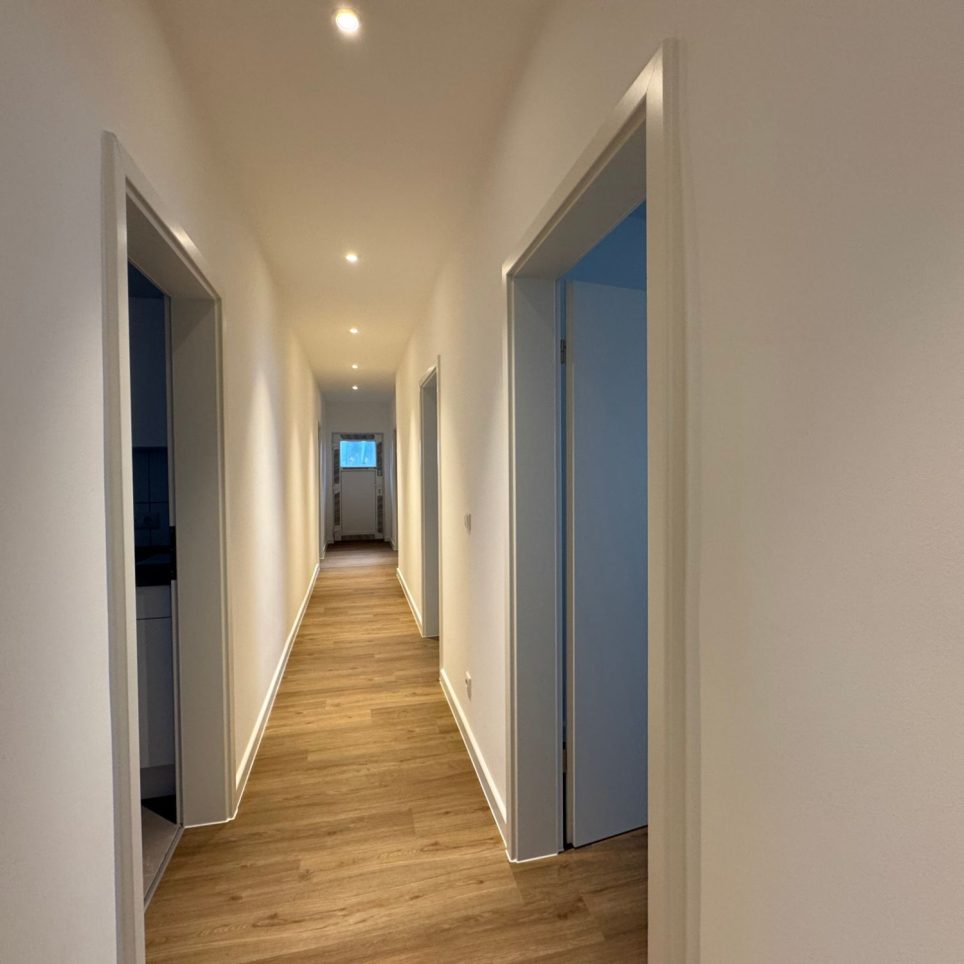 Diele mit Spotlights