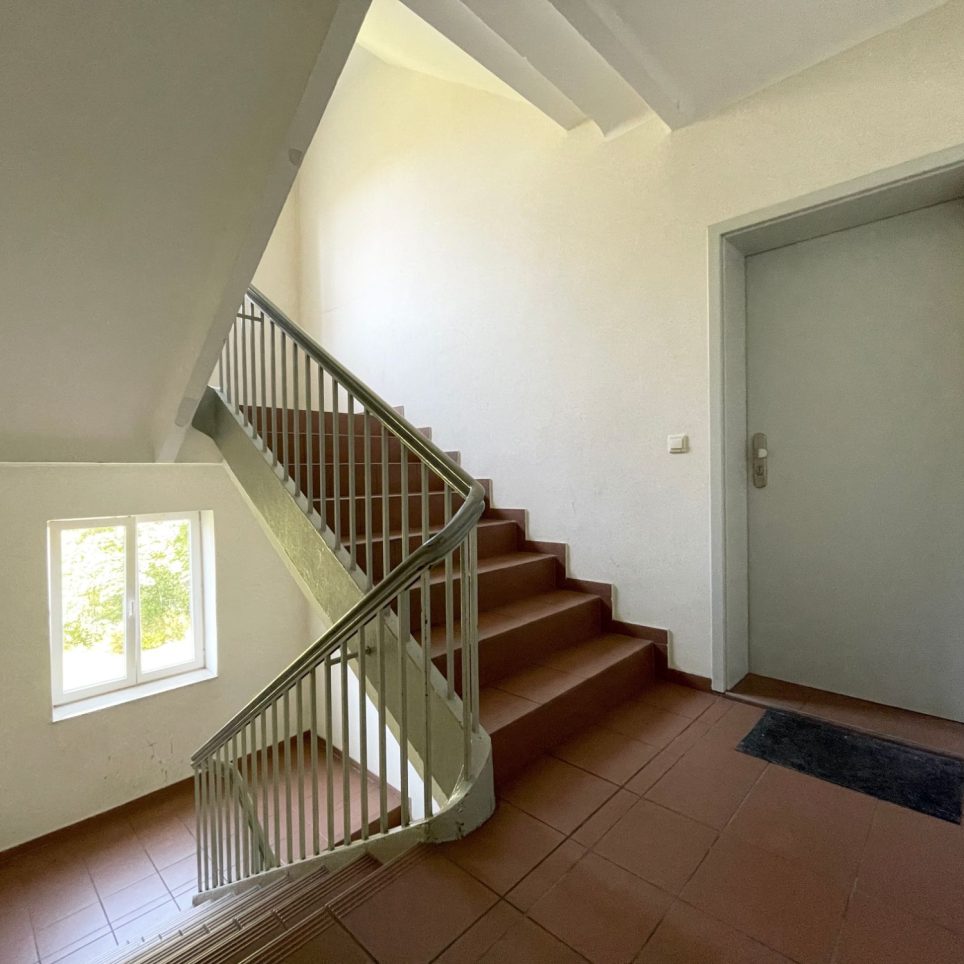 Gepflegtes Treppenhaus