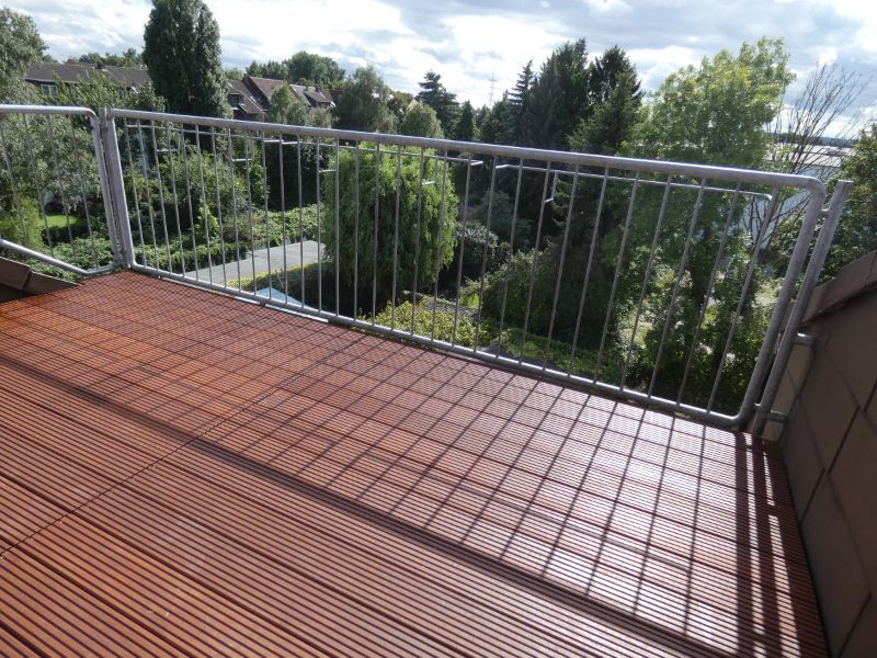 Originalfoto Dachbalkon