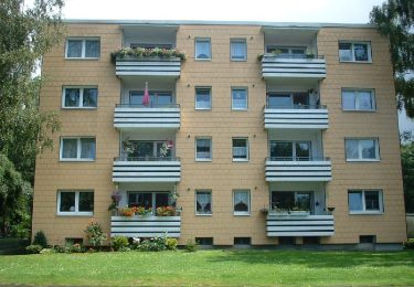 Wohnung Rückansicht
