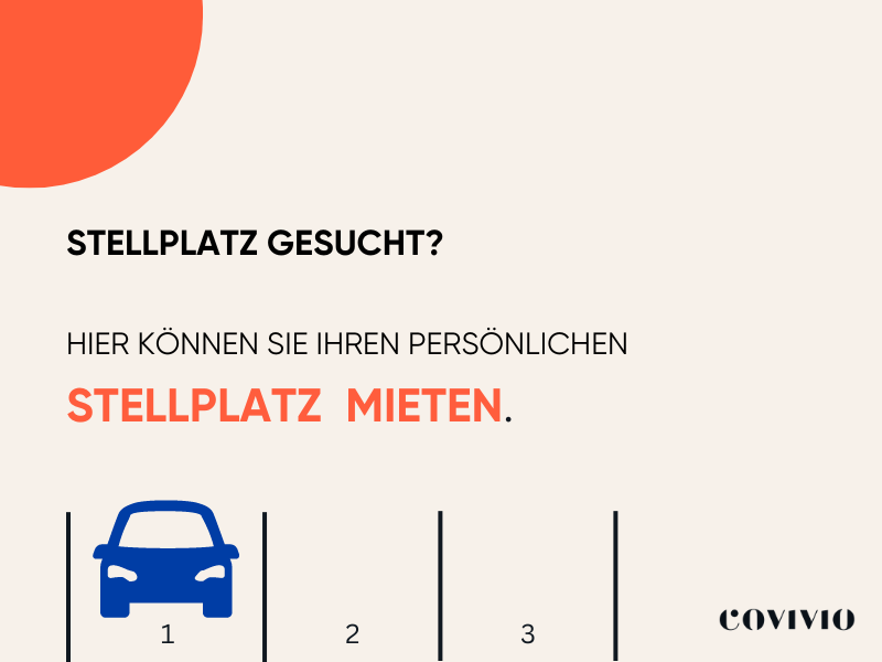 Stellplatz kann auf Wunsch angemietet werden