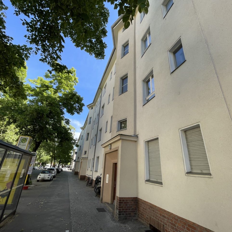 saniertes Wohngebäude an der Birkbuschstr.