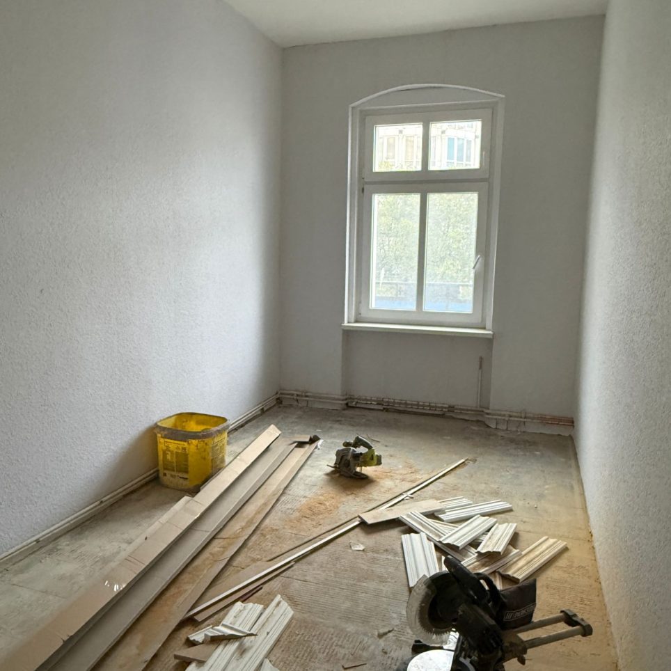Zimmer 1 im Sanierungszustand
